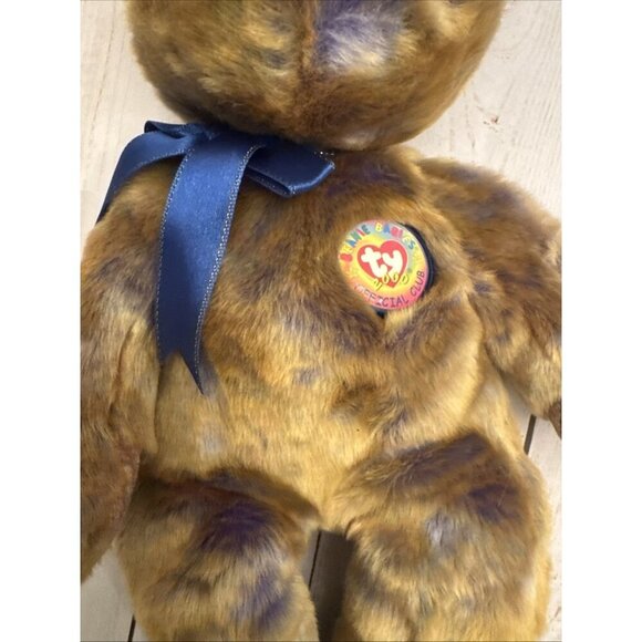 2000 Ty Beanie Buddy Clubby III the Bear 14" Plush MWMT - Picture 3 of 8
